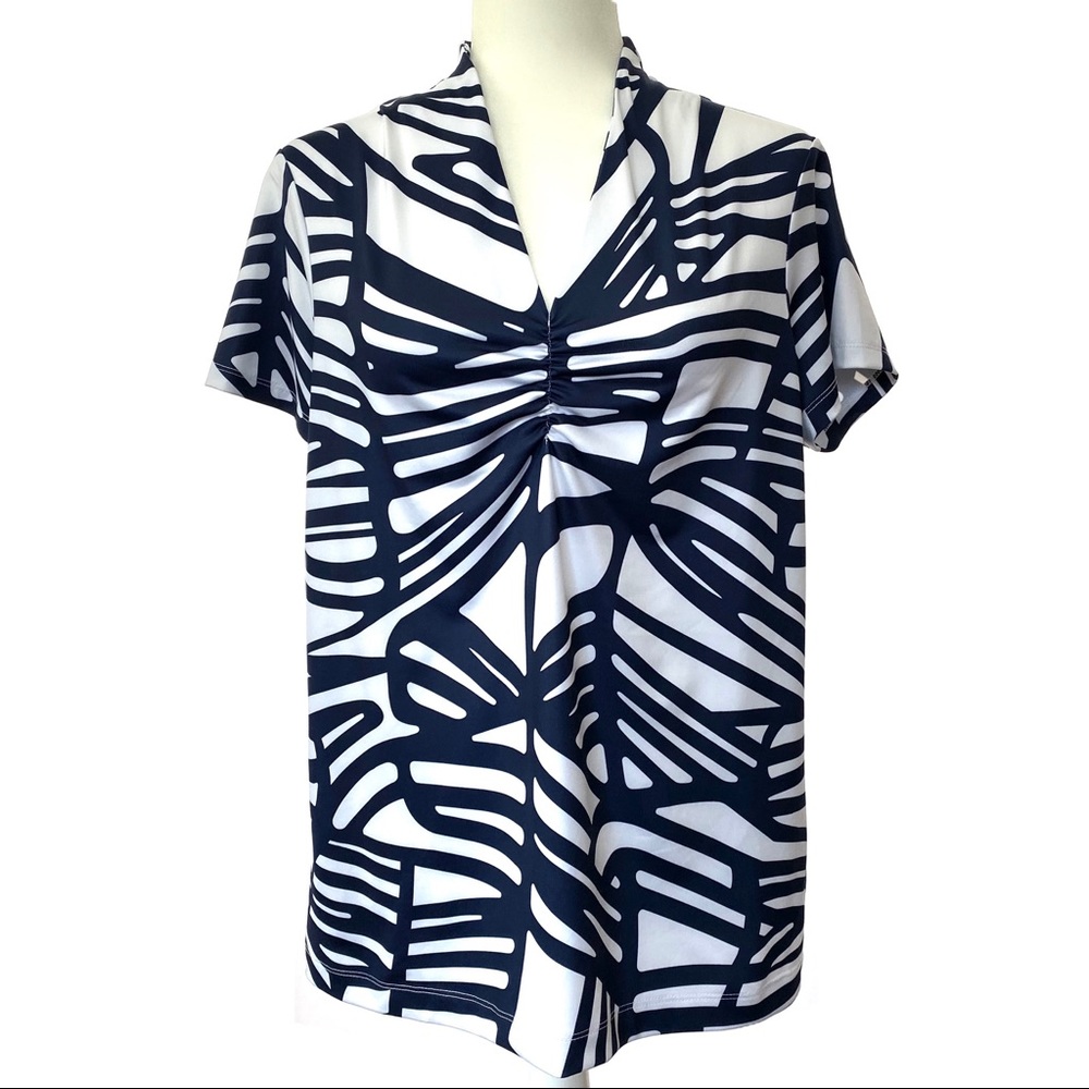 Zenergy  Golf  Shirt by Chico's  Size 2 (Large)